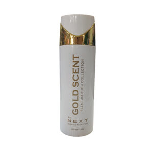 Next Gold Scent Premium Oudh Body Spray – 200ml | Long-Lasting Unisex Fragrance