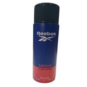Reebok Move Your Spirit Body Spray for Men – 200ml |  Marine & Woody Scent
