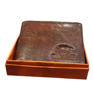 Men’s Classic Heritage Leather Bi-Fold Wallet – Vintage Brown