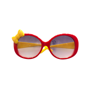 Kids Cute Fashion Fun Sunglasses  Red Frame