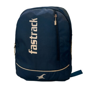 Fastrack Navy Blue Casual Backpack – Iconic Brand Logo Edition
