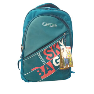 Skybags Racing Series "Move In Style" Backpack – Teal Blue Sporty Edition