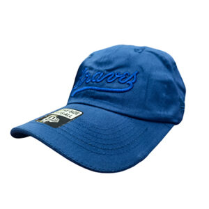 Classic Royal Blue "Braves" Script Baseball Cap
