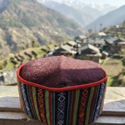 Himachali kullu patti  cap