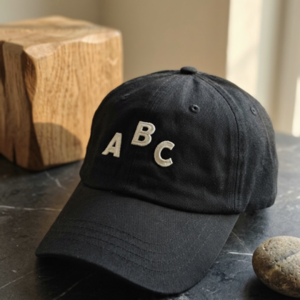 Baby soft cotton Balck cap